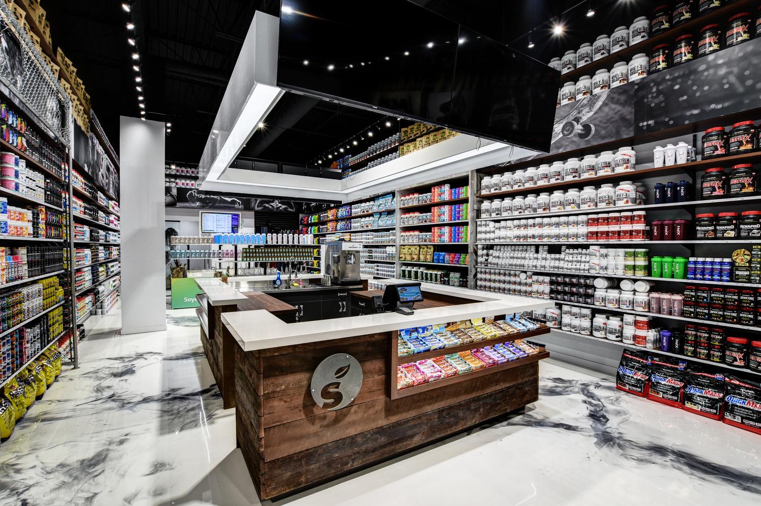 Shop Santé Sorel par Concept Élite Construction