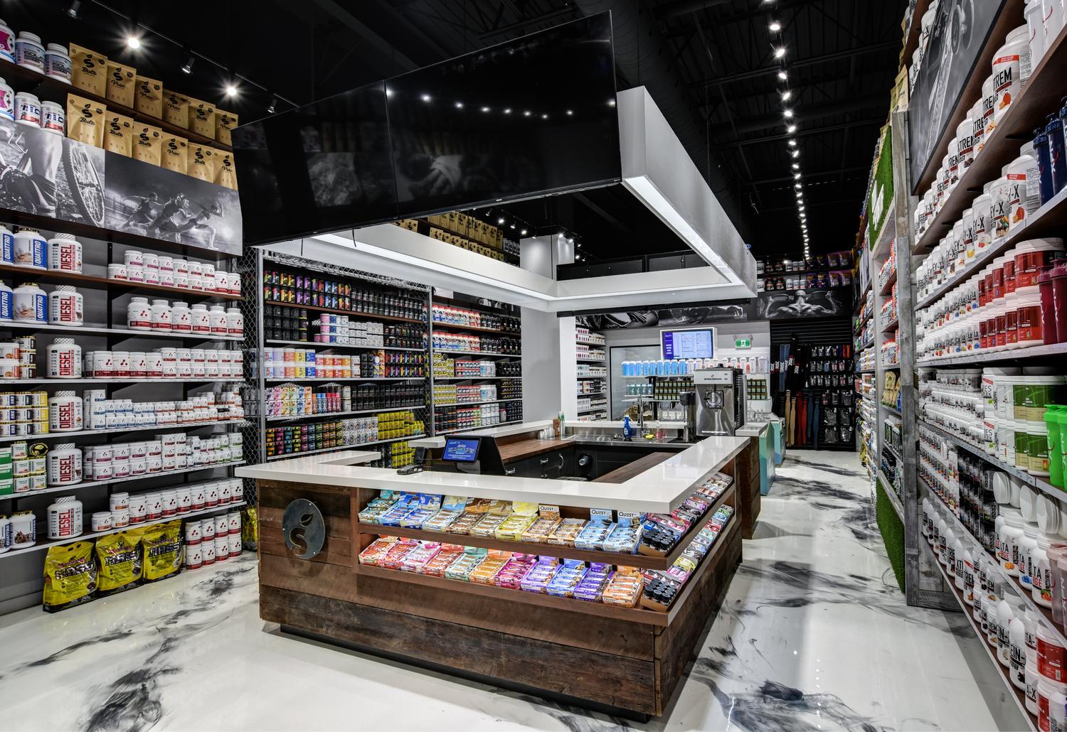 Shop Santé Sorel par Concept Élite Construction