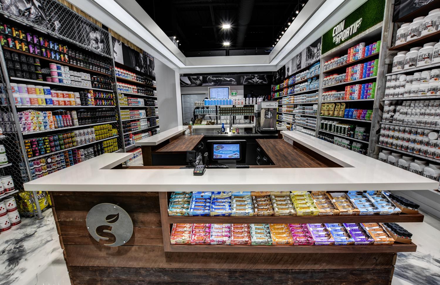 Shop Santé Sorel par Concept Élite Construction