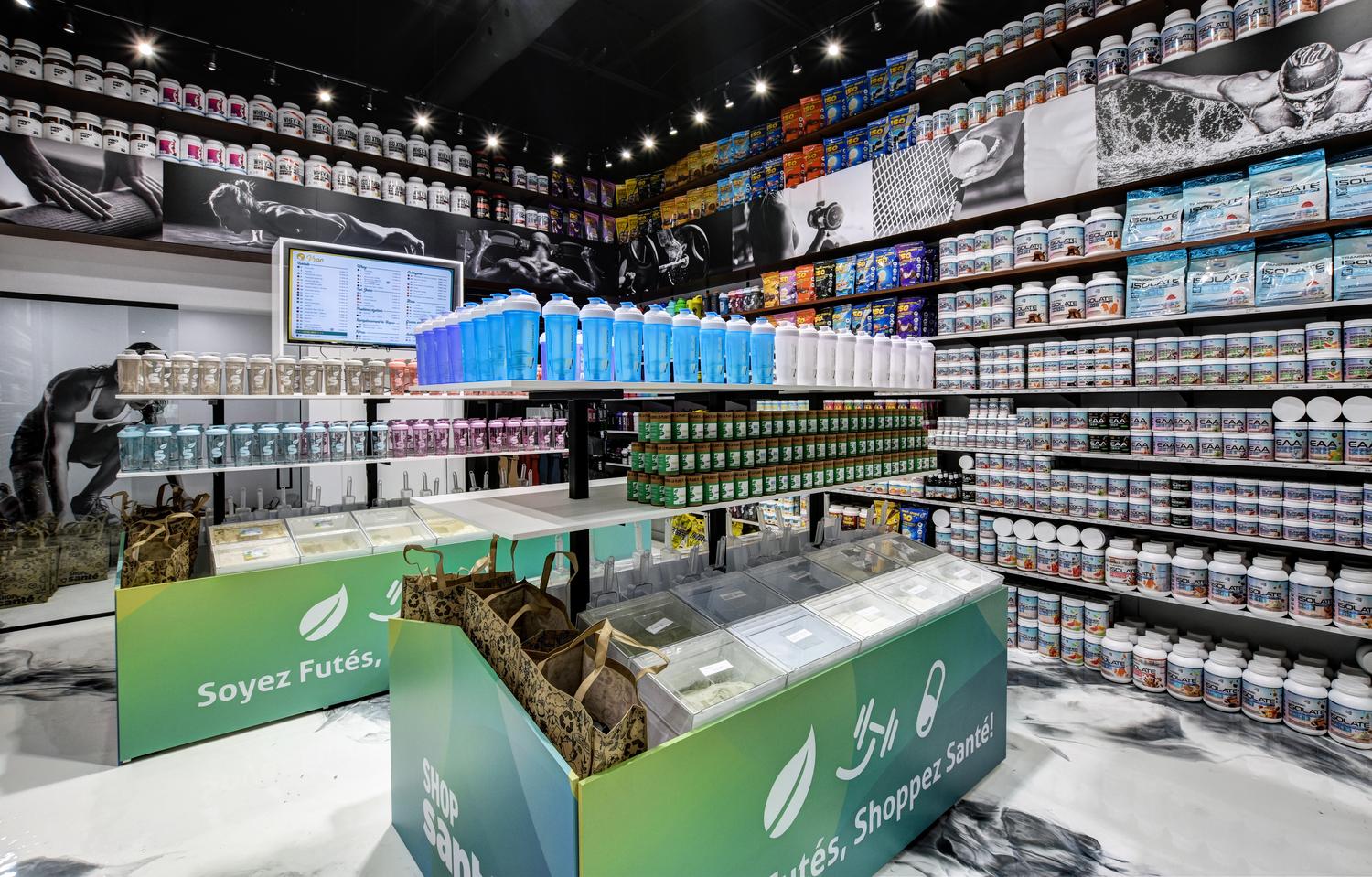 Shop Santé Sorel par Concept Élite Construction